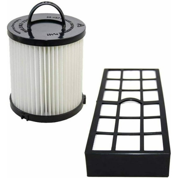 Filter Set DCF21 & HF7 HEPA Exhaust Filter for EUREKA Vacuum # 68931 & 61850A, 61850B, 39524 3271AVZ、3271BLU、3271BZ / Pet Lover 3276AZ 3276AZ、3276AVZ、HF-7