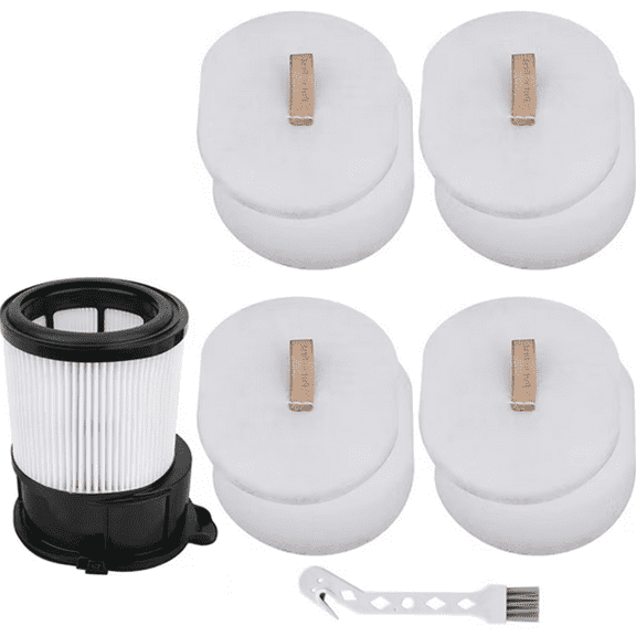 Filter for Shark PowerDetect IP3251 IP1251 IP1250 IP1251C IP3251C IP3225 IP1255QCP IP1255QNV IP1255QPR IP1255QTL Cordless Stick Vacuum, Part XPMHIP1000 and XPRMFIP1000, 2 HEPA + 4 Foam Felt Filters