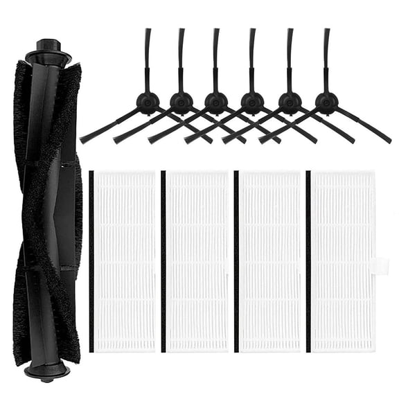 Filter Side Brush Roller brush for Self Empty Robot Vacuum iHRV6 iHRV14
