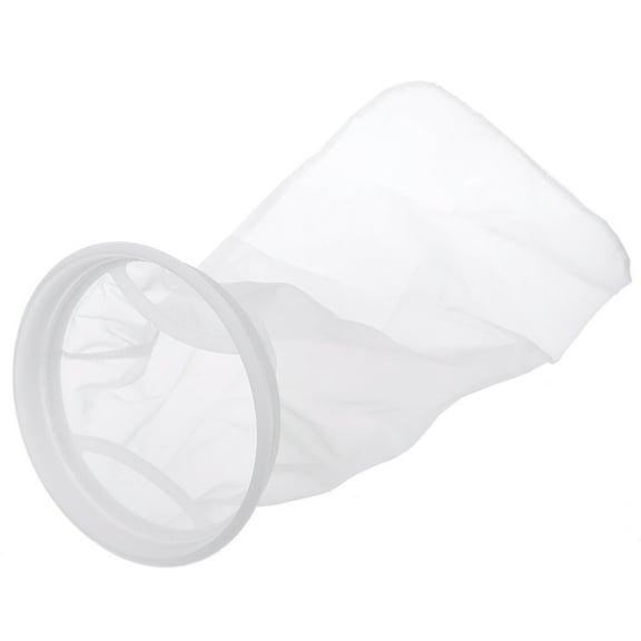 Filter Socks for Extra Fine Netting 7 Inch Rings by 17 Inch Long Aquarium Nylon Filter Bags with Plastic Rings