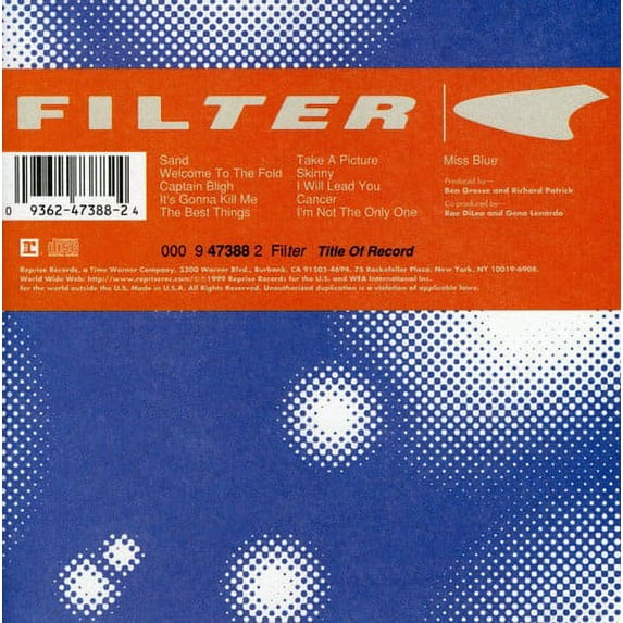 Filter - Title of Record [CD]