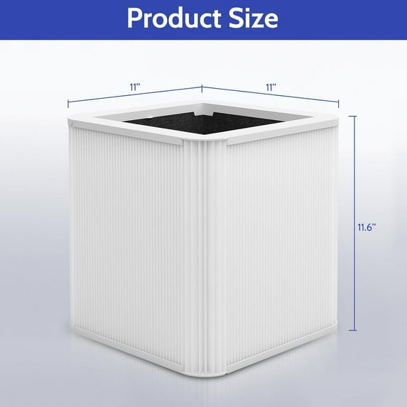 Filter for Blue Pure 211+ Purifier, 2-Pack H13 True HEPA & Carbon Filter