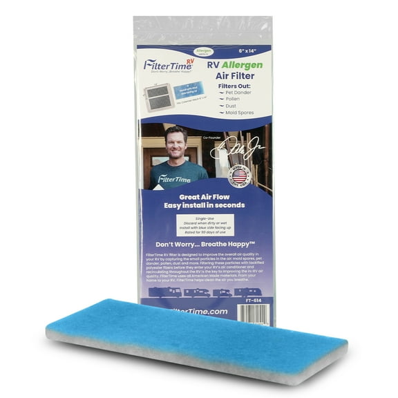 FilterTime 6 x 14 Allergen Air Filter RV Part