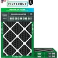 thumbnail image 1 of Filterbuy 12x20x1 MERV 8 Odor Eliminator, Pleated HVAC AC Furnace Air Filters (3-Pack), 1 of 2