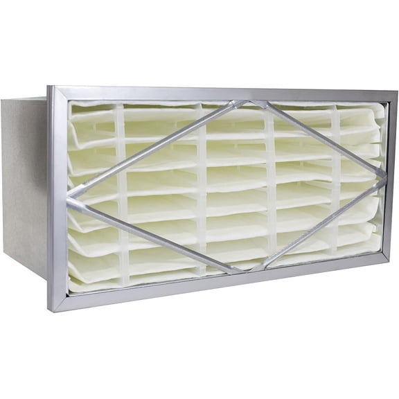 Filterbuy 12x24x12 MERV 14 Header, Rigid Cell Filters HVAC Replacement (1-Pack)