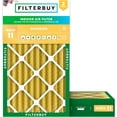 thumbnail image 1 of Filterbuy 12x26x4 Air Filter MERV 11 Allergy Defense, Pleated HVAC AC Furnace Filter Replacement, 2-Pack, 1 of 7