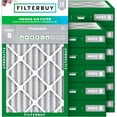 thumbnail image 1 of Filterbuy 12x36x4 Air Filter MERV 8 Dust Defense, Pleated HVAC AC Furnace Filter Replacement, 12-Pack, 1 of 7