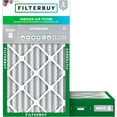 thumbnail image 1 of Filterbuy 14x22x4 Air Filter MERV 8 Dust Defense, Pleated HVAC AC Furnace Filter Replacement, 2-Pack, 1 of 7
