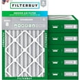 thumbnail image 1 of Filterbuy 14x22x4 Air Filter MERV 8 Dust Defense, Pleated HVAC AC Furnace Filter Replacement, 6-Pack, 1 of 9