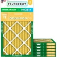 thumbnail image 1 of Filterbuy 14x25x1 Air Filter MERV 11 Allergy Defense, Pleated HVAC AC Furnace Filter Replacement, 6-Pack, 1 of 8