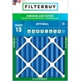 thumbnail image 1 of Filterbuy 16.25x21.25x4 Air Filter MERV 13 Smoke Defense, Pleated HVAC AC Furnace Filter Replacement, 1-Pack, 1 of 7
