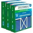 thumbnail image 1 of Filterbuy 16x20x5 Air Filter MERV 13 Smoke Defense, Pleated HVAC AC Furnace Filter Replacement for Honeywell & More, 3-Pack, 1 of 8
