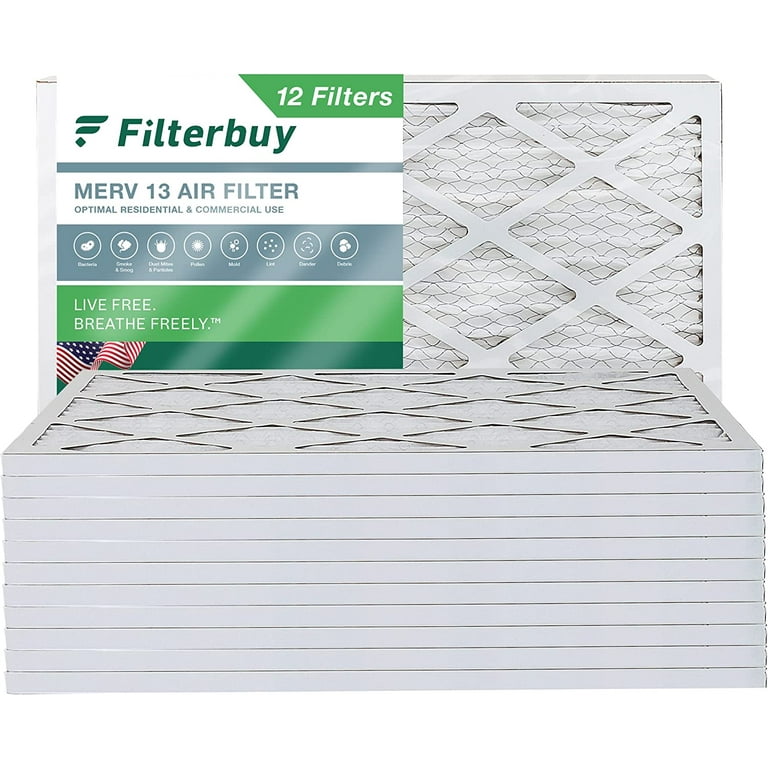 Filterbuy pleated hvac ac 2025 furnace air filter