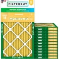 thumbnail image 1 of Filterbuy 18x30x1 Air Filter MERV 11 Allergy Defense, Pleated HVAC AC Furnace Filter Replacement, 12-Pack, 1 of 8