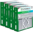 thumbnail image 1 of Filterbuy 19x20x5 MERV 8 Dust Defense, Pleated HVAC AC Furnace Air Filters for Bryant / Carrier, BDP, Day & Night, and Payne (4-Pack), 1 of 2