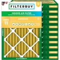 thumbnail image 1 of Filterbuy 19x22x2 Air Filter MERV 11 Allergy Defense, Pleated HVAC AC Furnace Filter Replacement, 12-Pack, 1 of 7