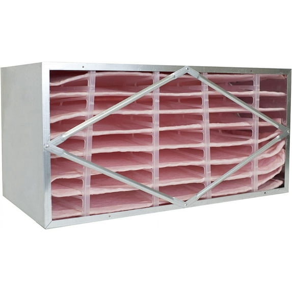 Filterbuy 20x24x6 MERV 11 No Header, Rigid Cell Box Filters HVAC ...