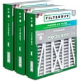 thumbnail image 1 of Filterbuy 21x21.5x5 Air Filter MERV 8 Dust Defense, Pleated HVAC AC Furnace Filter Replacement for Trane Perfect Fit & American Standard, 3-Pack, 1 of 8