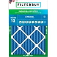 thumbnail image 1 of Filterbuy 21x22x2 Air Filter MERV 13 Smoke Defense, Pleated HVAC AC Furnace Filter Replacement, 1-Pack, 1 of 7