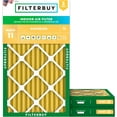 thumbnail image 1 of Filterbuy 22x36x2 Air Filter MERV 11 Allergy Defense, Pleated HVAC AC Furnace Filter Replacement, 3-Pack, 1 of 7