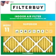 Filterbuy 24x24x1 MERV 11 Allergen Defense, Pleated HVAC AC Furnace Air Filters 1-Pack