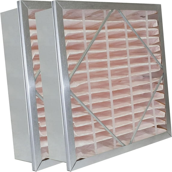 Filterbuy 24x24x6 MERV 11 Header, Rigid Cell Filters HVAC Replacement (2-Pack)