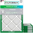 thumbnail image 1 of Filterbuy 25x28x1 Air Filter MERV 8 Dust Defense, Pleated HVAC AC Furnace Filter Replacement, 5-Pack, 1 of 1