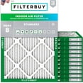 thumbnail image 1 of Filterbuy 28x30x1 Air Filter MERV 8 Dust Defense, Pleated HVAC AC Furnace Filter Replacement, 12-Pack, 1 of 8