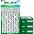 thumbnail image 1 of Filterbuy 8x20x4 Air Filter MERV 8 Dust Defense, Pleated HVAC AC Furnace Filter Replacement, 4-Pack, 1 of 7