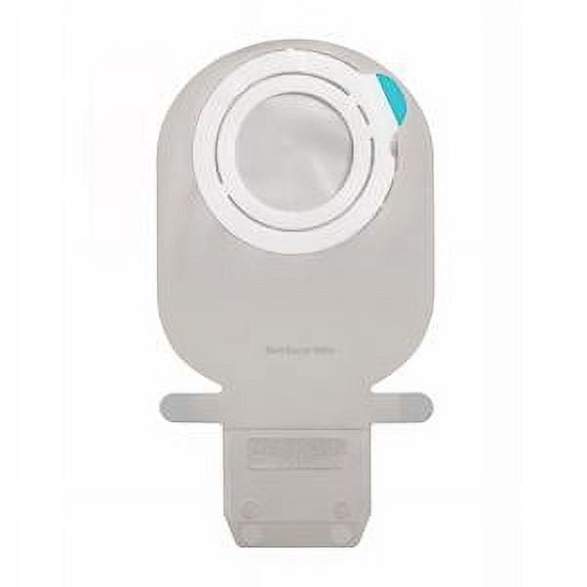 Filtered Ostomy Pouch SenSura Mio Flex EasiClose  Two-Piece System Maxi Drainable Box of 10