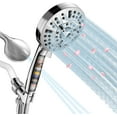 thumbnail image 1 of Filtered Shower Head, 15 Stage Handheld Head Filter for Hard Water, 10 Modes High Pressure with 60" Hose and Bracket, Remove Chlorine Harmful Substance, 1 of 4