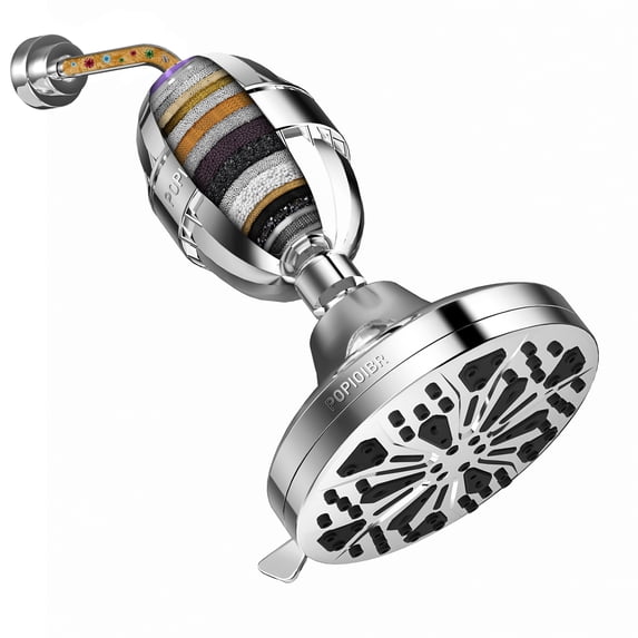Filtered Shower Head, 20 Stage Shower Head Filter for Hard Water, 8 Modes Water Softener Shower Head with Filters Remove Chlorine and Harmful Substances