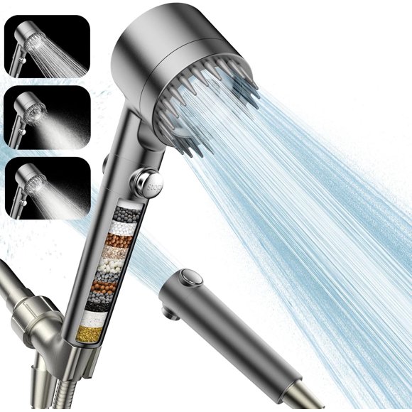 Handheld Shower Head Off Switch