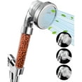 Filtered Shower Head for Hard Water with Stop, High Pressure 4Mode