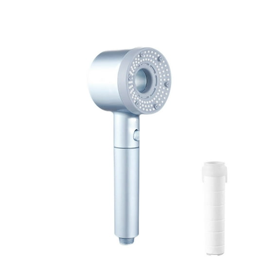 Filtered Shower Head, High Pressure Water Saving Shower Head with Filter and ON/OFF Button, 5 Settings Handheld Showerheads for Dry Hair & Skin