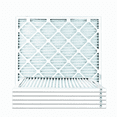 thumbnail image 1 of Filters Fast 20x22x1 Pleated Air Filter (6 Pack), Merv 11 | 1" AC Furnace Air Filters, Made in the USA | Actual Size: 19.75"x21.75"x0.75”, 1 of 1