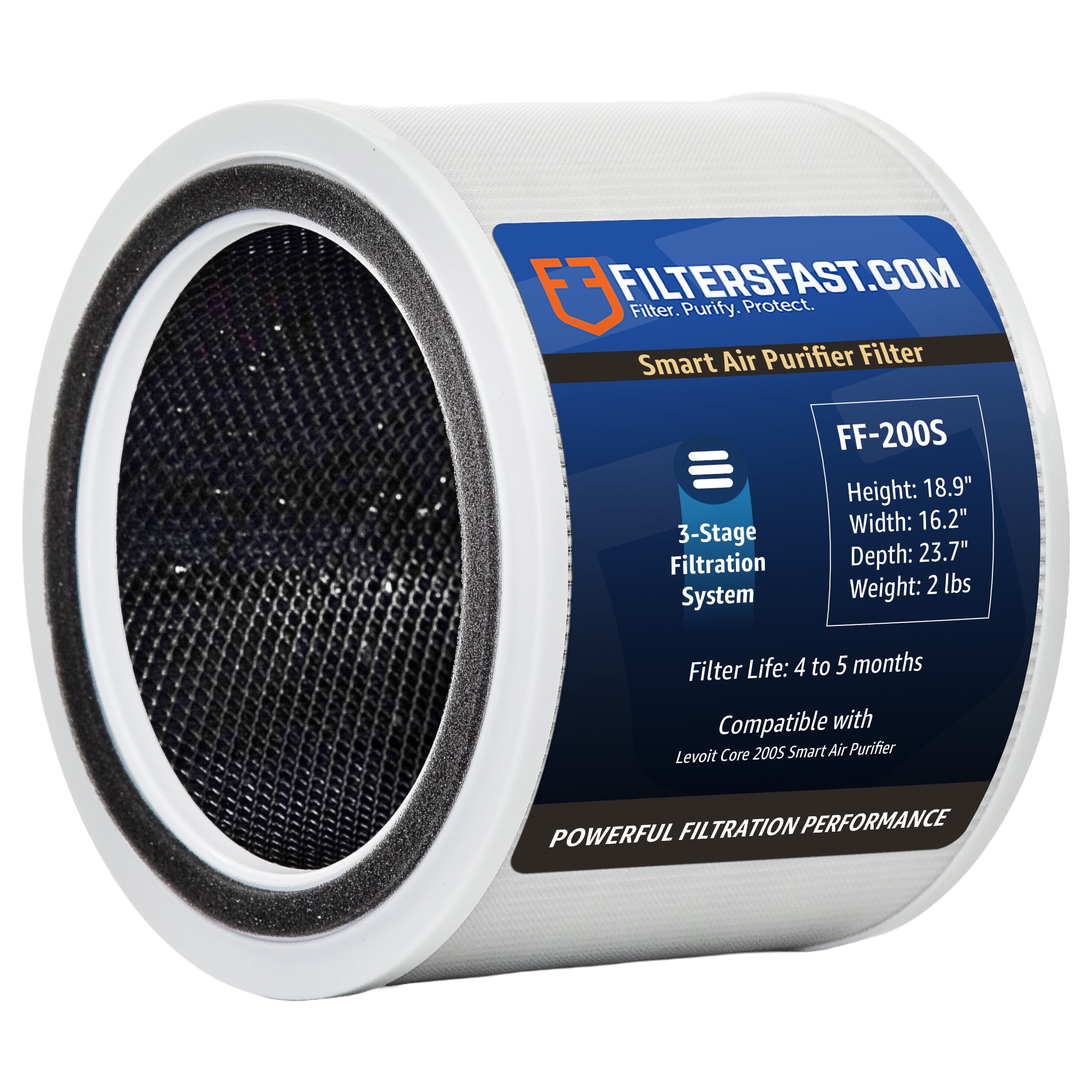 Filters Fast Compatible Replacement Levoit Core 200S Smart Air Purifier Filter