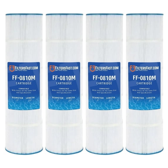 Filters Fast Compatible Replacement for Filbur FC-0810M Pool Filter, 4 Pack