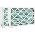 thumbnail image 1 of Filters Fast FFC16255HON Compatible Replacement for Honeywell 16x25x5 Air Filter MERV 11 FC100A1029 Pleated AC Furnace Air Conditioner Filters Actual Size: 15.875 x 24.75 x 4.25, 2-Pack, 1 of 9