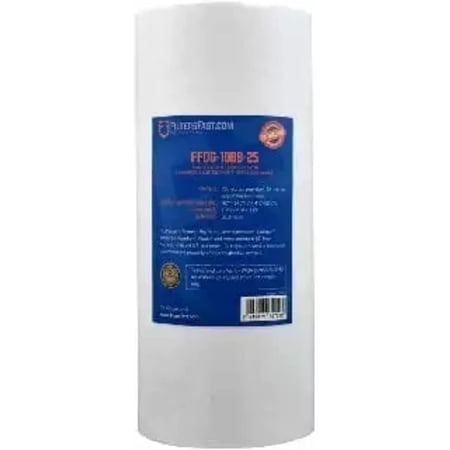 Filters Fast FFDG-10BB-25 Water Filter Cartridge Compatible Replacement for Pentek DGD-7525, 10-Inch, 25 Micron