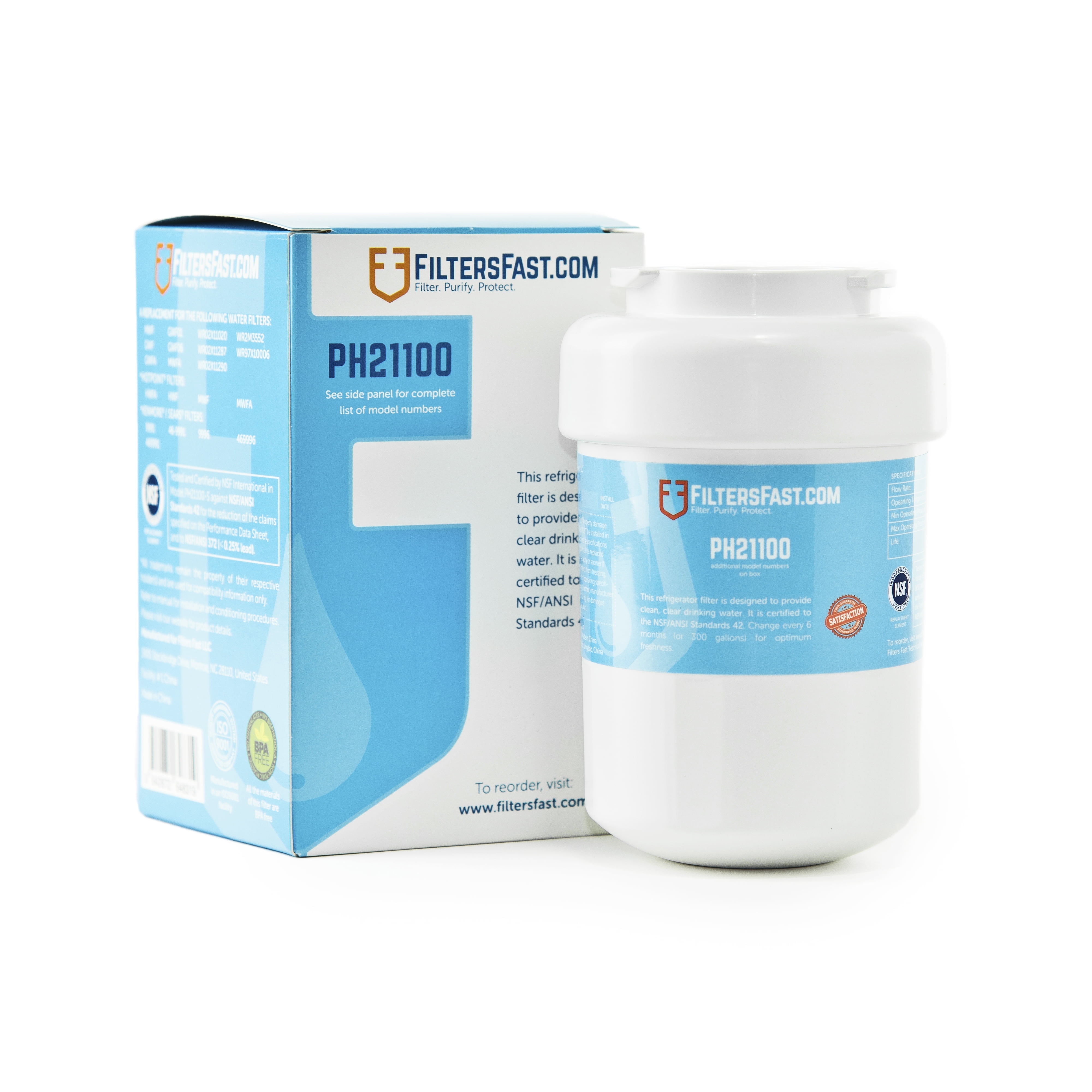 Filters Fast PH21100 Compatible with Replacement for GE MWF