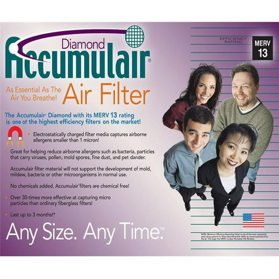 Filters-NOW DPFTFAFR14P=DAD 14.5x27.5x1 American Standard Furnace Filters MERV 11