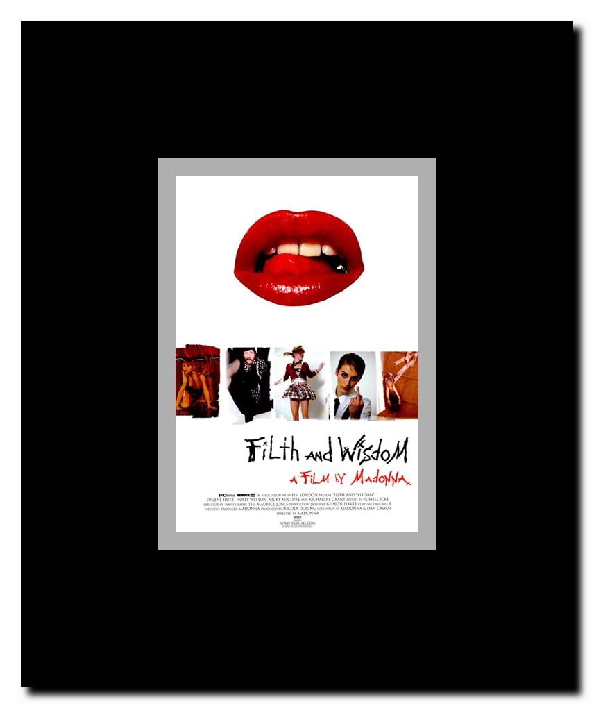 Filth and Wisdom Framed Movie Poster