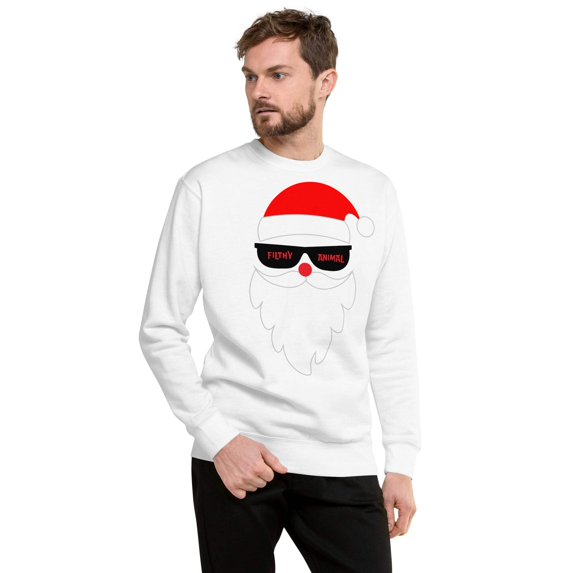 Filthy Animal Ugly Christmas Sweater Sweatshirt – Funny Holiday Crewneck Winter Pullover for Men Women