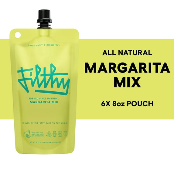 Filthy Margarita Mix 8oz Pouch (6-Pack)