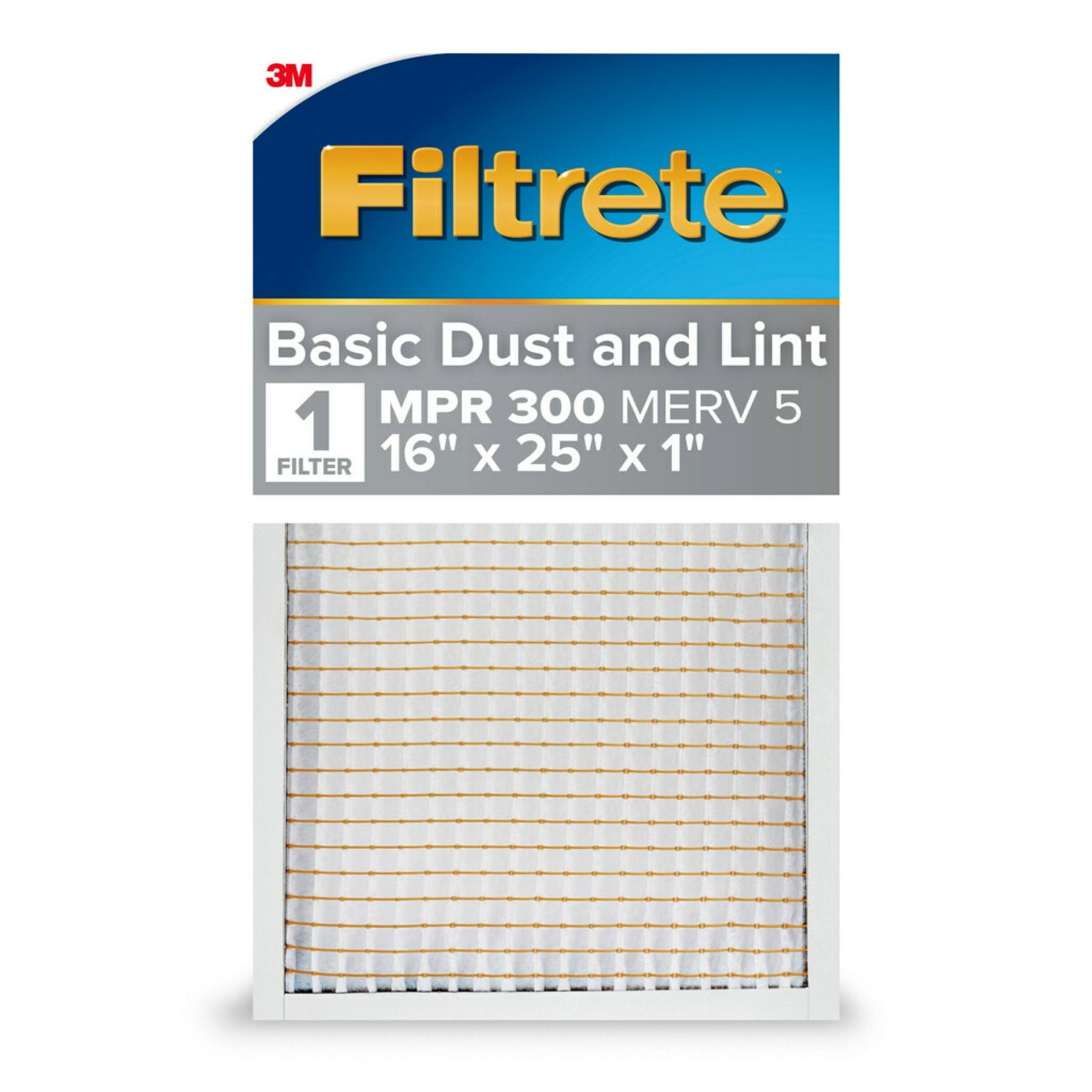 Filtrete 16x25x1 MPR 300 Dust Reduction Air Filter