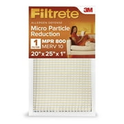 Filtrete 20x25x1 HVAC Furnace Air Filter, MPR 800 MERV 10, Micro Particle Reduction, 1 Filter