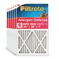 thumbnail image 1 of Filtrete 20x36x1 HVAC Furnace Air Filter, MPR 1000 MERV 11, Allergen Defense, 6 Pack, 1 of 13