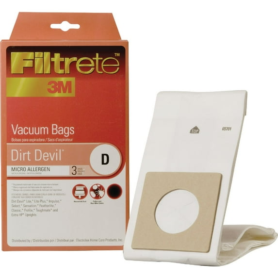 Filtrete 65701A-6 Vacuum Cleaner Bag