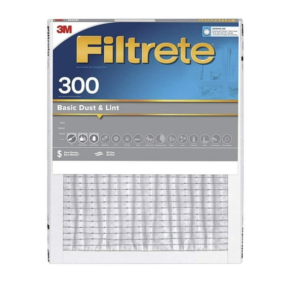 Filtrete Air Purifiers 304DC-6 14" X 25" X 1" Filtrete Dust Reduction Filter